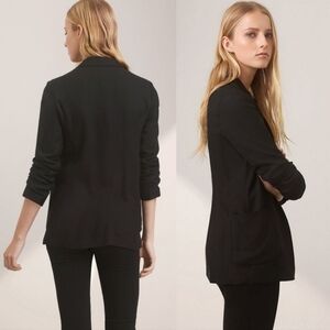 Aritzia Talula Kent Black Open Front Blazer Size 00